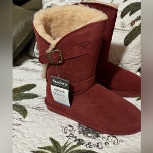 Bearpaw boots Annie Redwood size Women’s 10 NWT